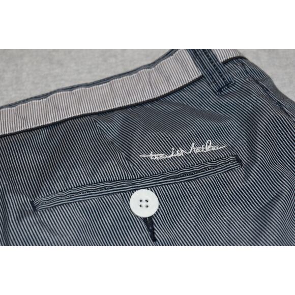 Travis Mathew Golf Pants Mens Size 38 x 33 Performance Polyester Blue Striped - Picture 1 of 8